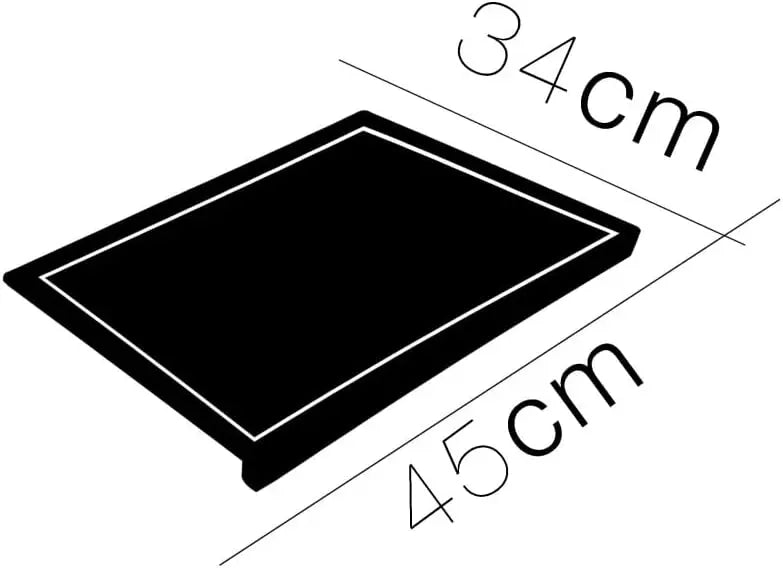 Tabla de cortar de bambú con soporte
