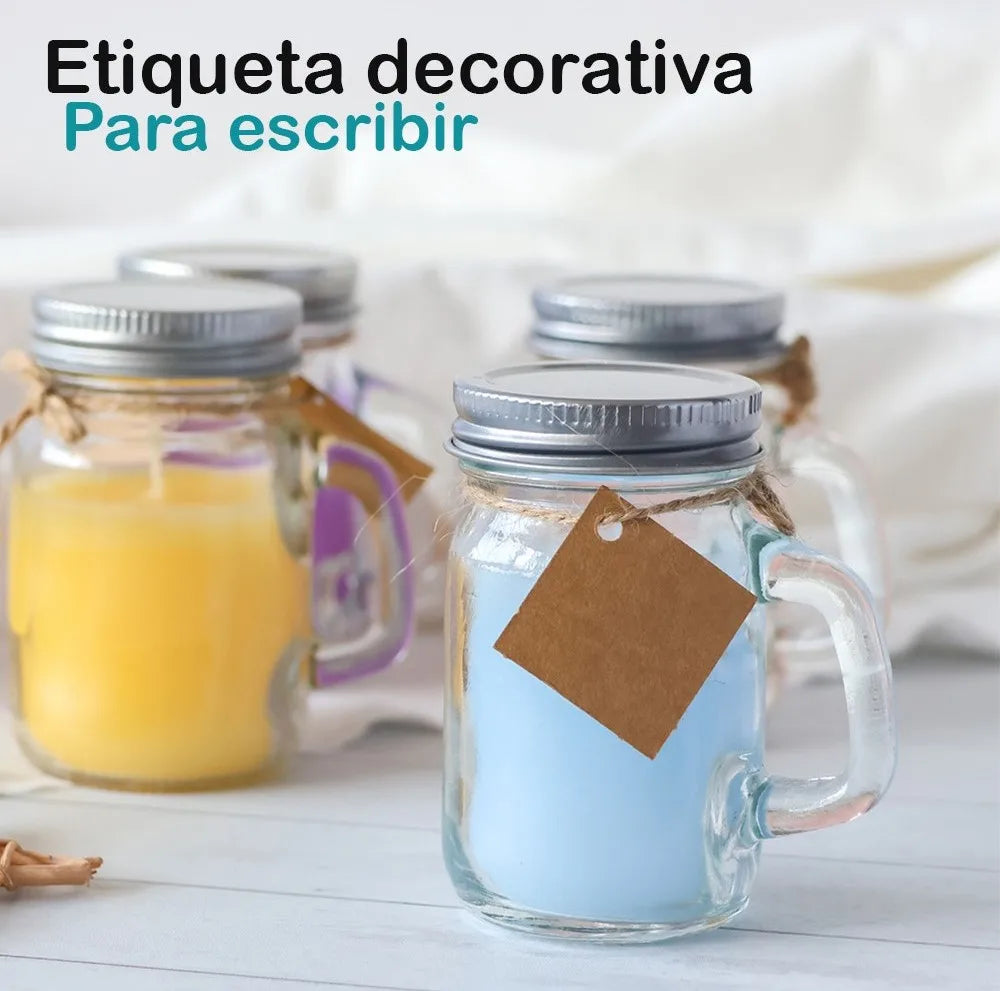 Lote de velas aromáticas