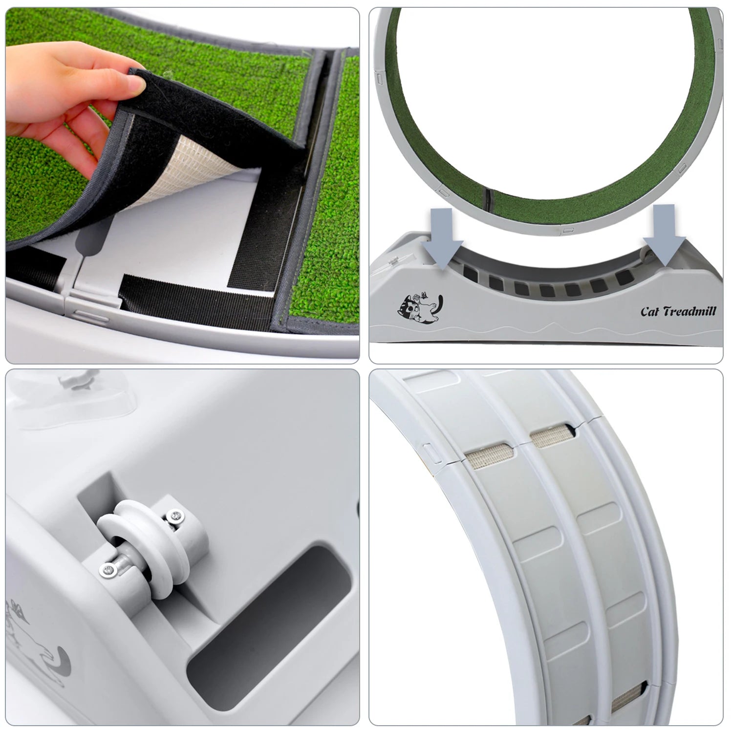 Rueda de ejercicio para gatos