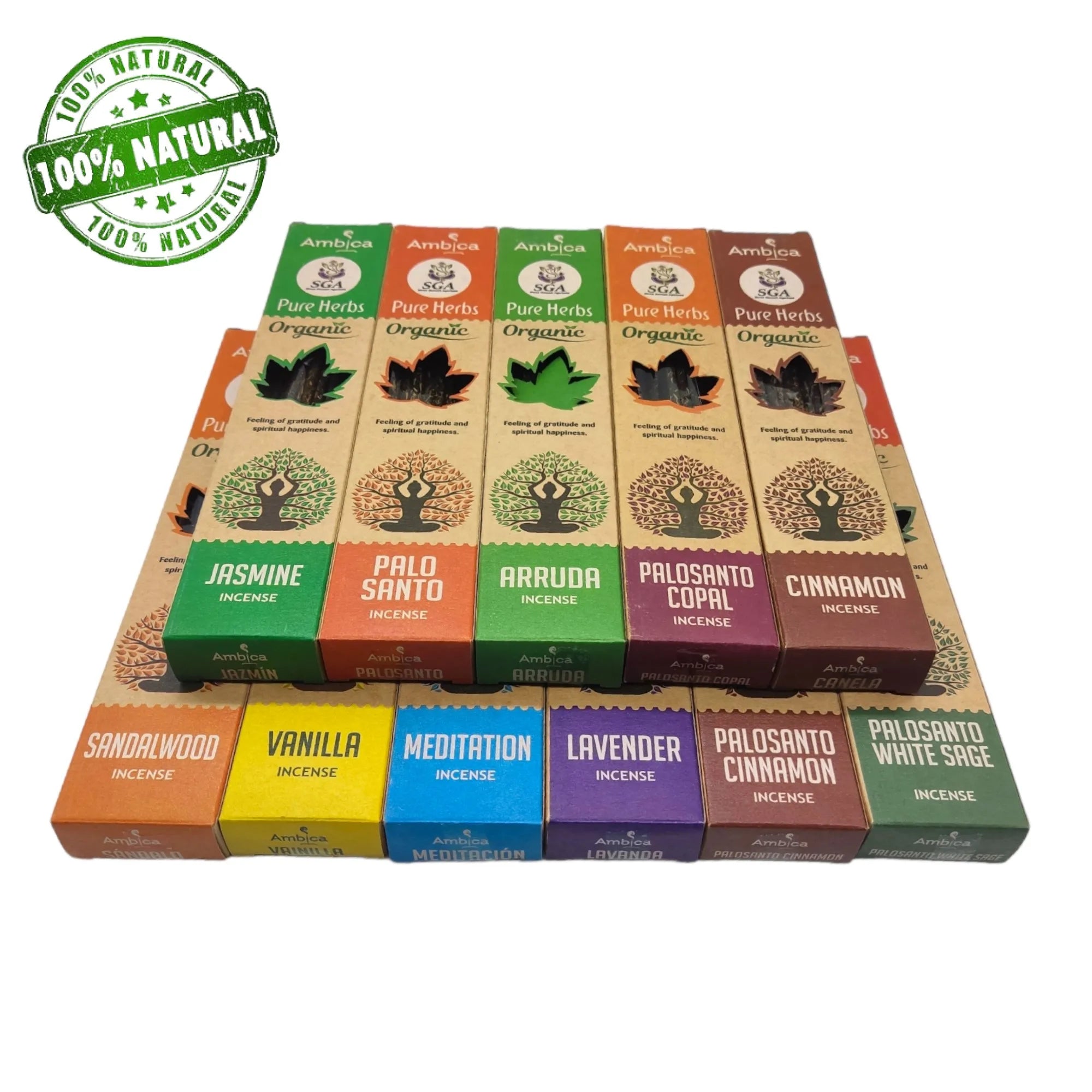 Incienso orgánico artesanal