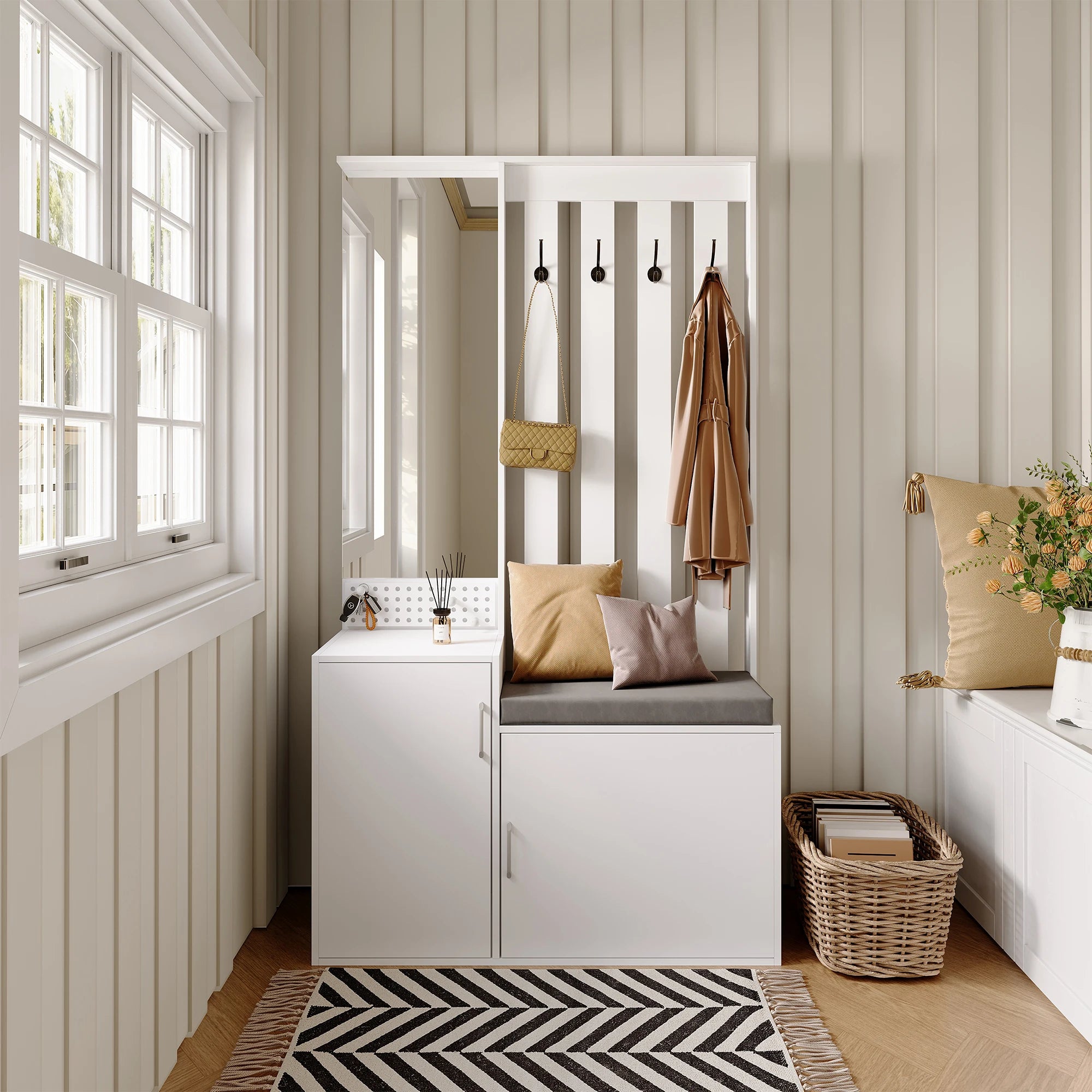 Armario recibidor 6 en 1