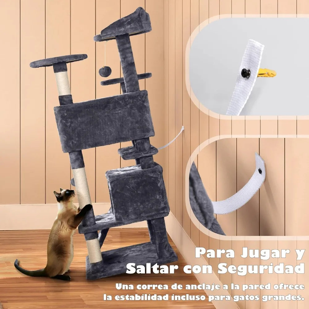 Árbol rascador para gatos