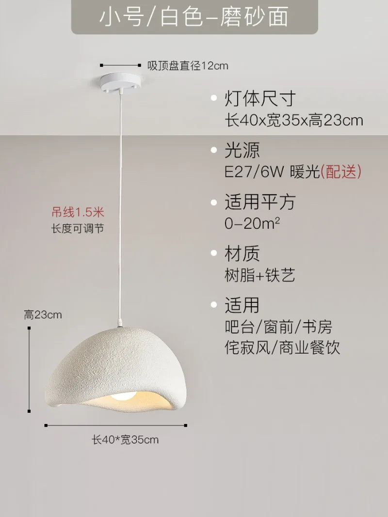 Lámpara colgante estilo japonés