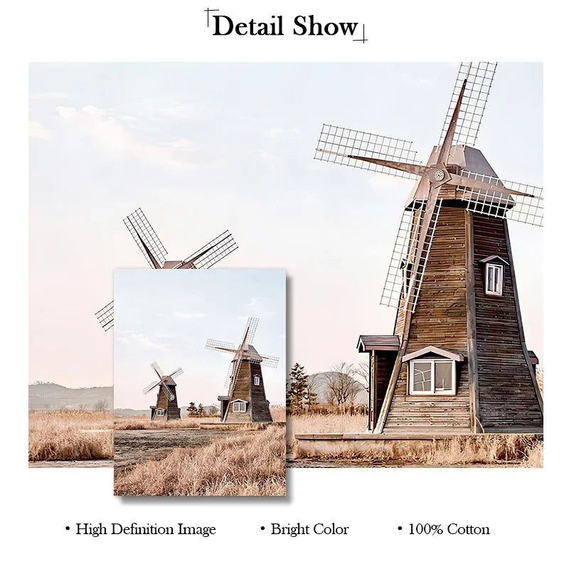 Lámina paisaje nórdico