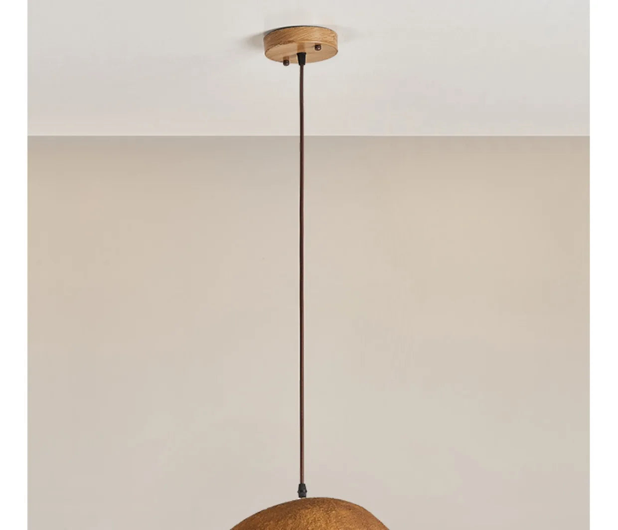 Lámpara colgante estilo japonés