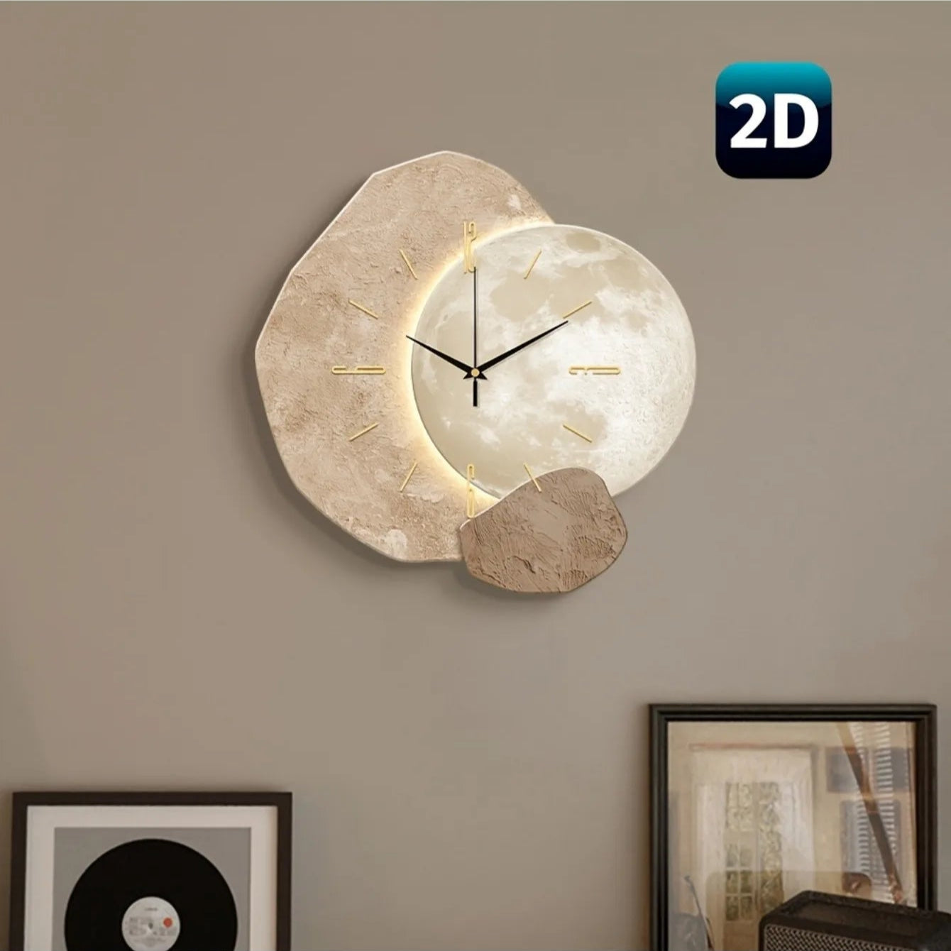 Reloj de pared Moon