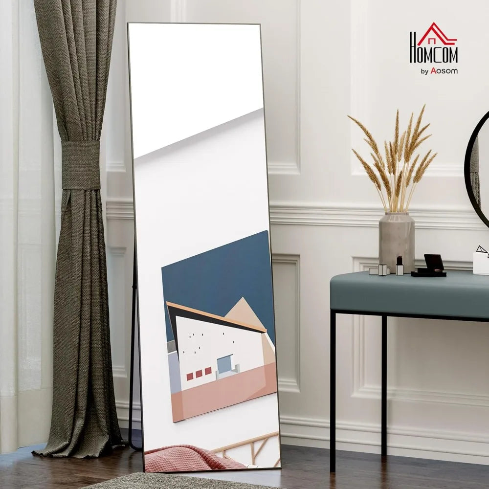 Espejo de cuerpo entero aluminio