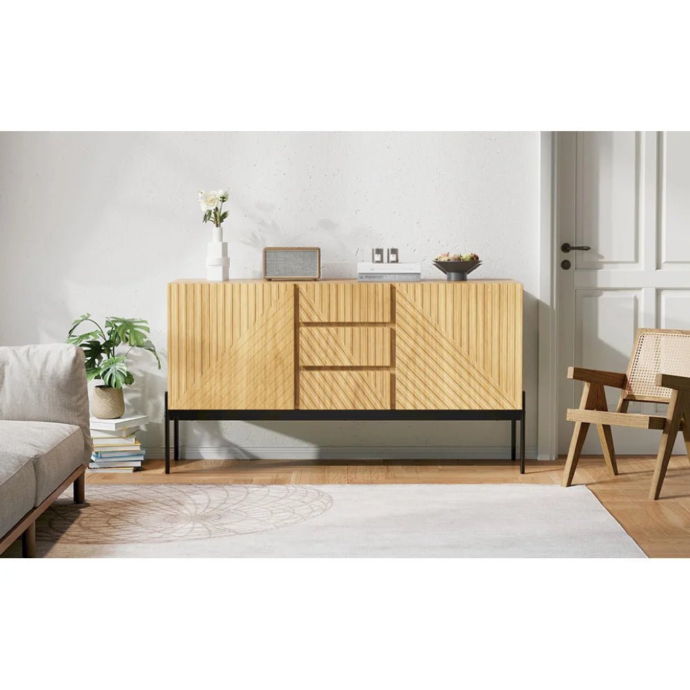 Aparador con cajones y puertas