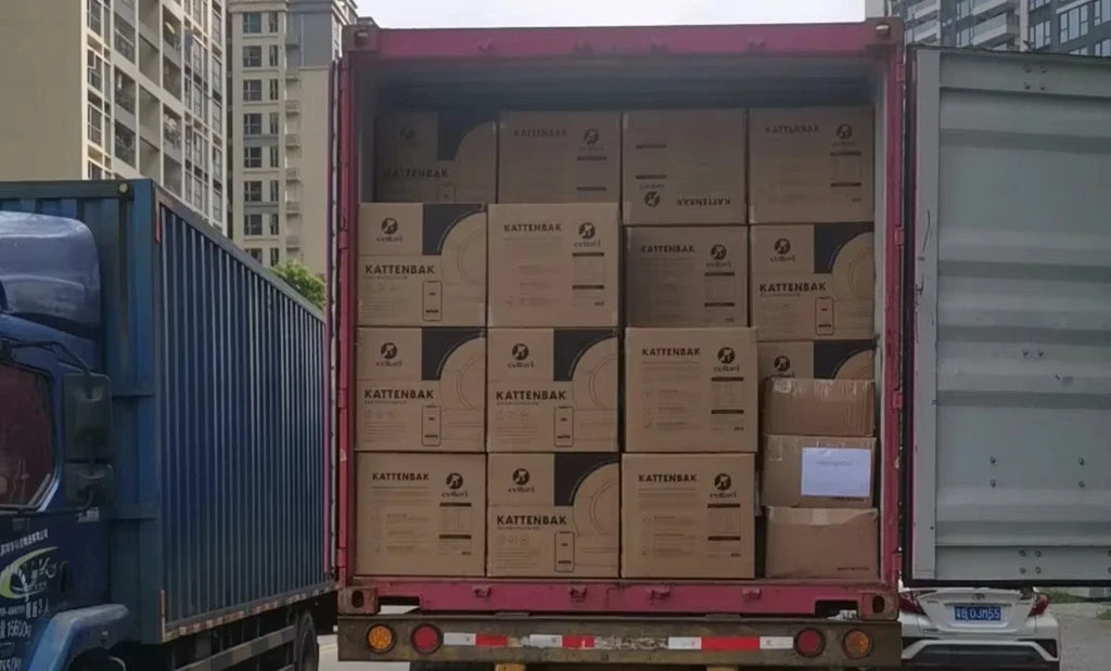 Arenero automático inteligente para gatos