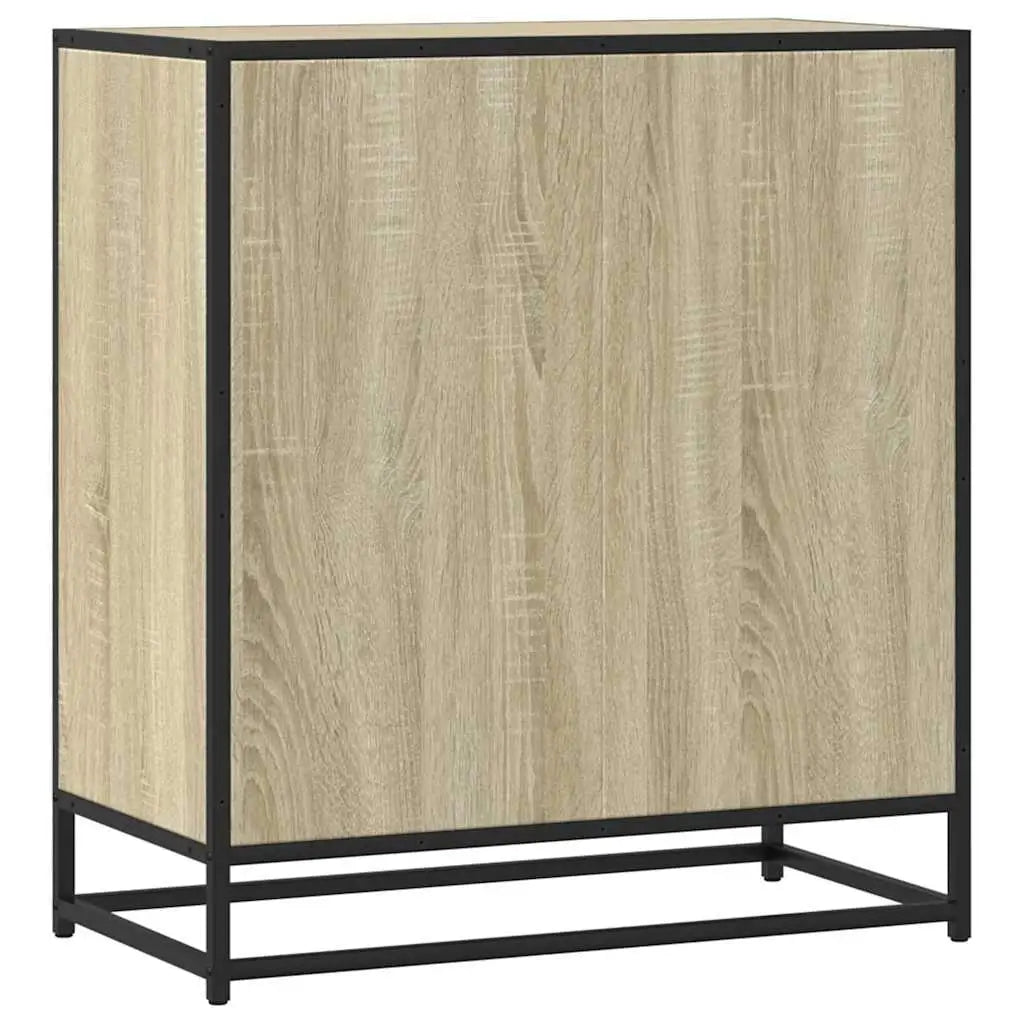 Aparador roble y metal