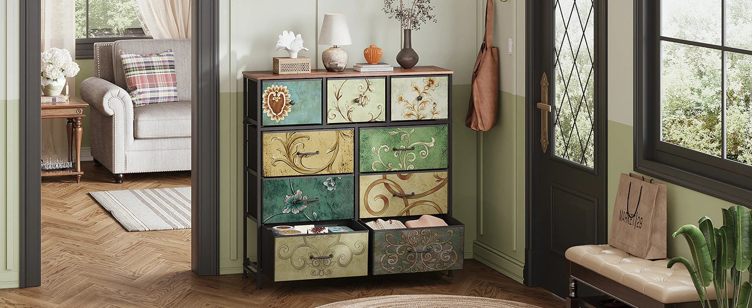 Cómoda estilo bohemio