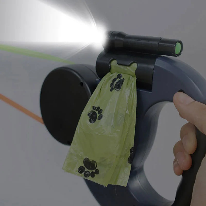 Correa retráctil 3 en 1 para perros