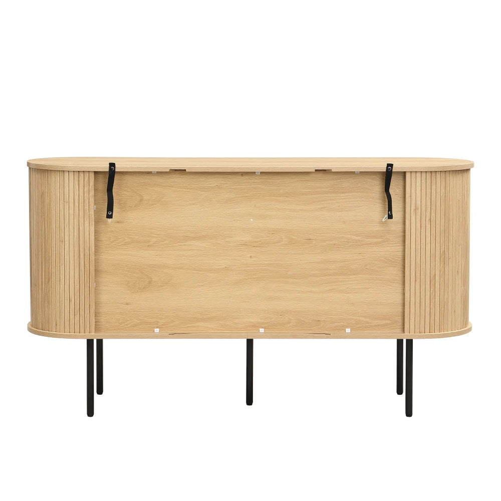 Aparador con puertas enrollables