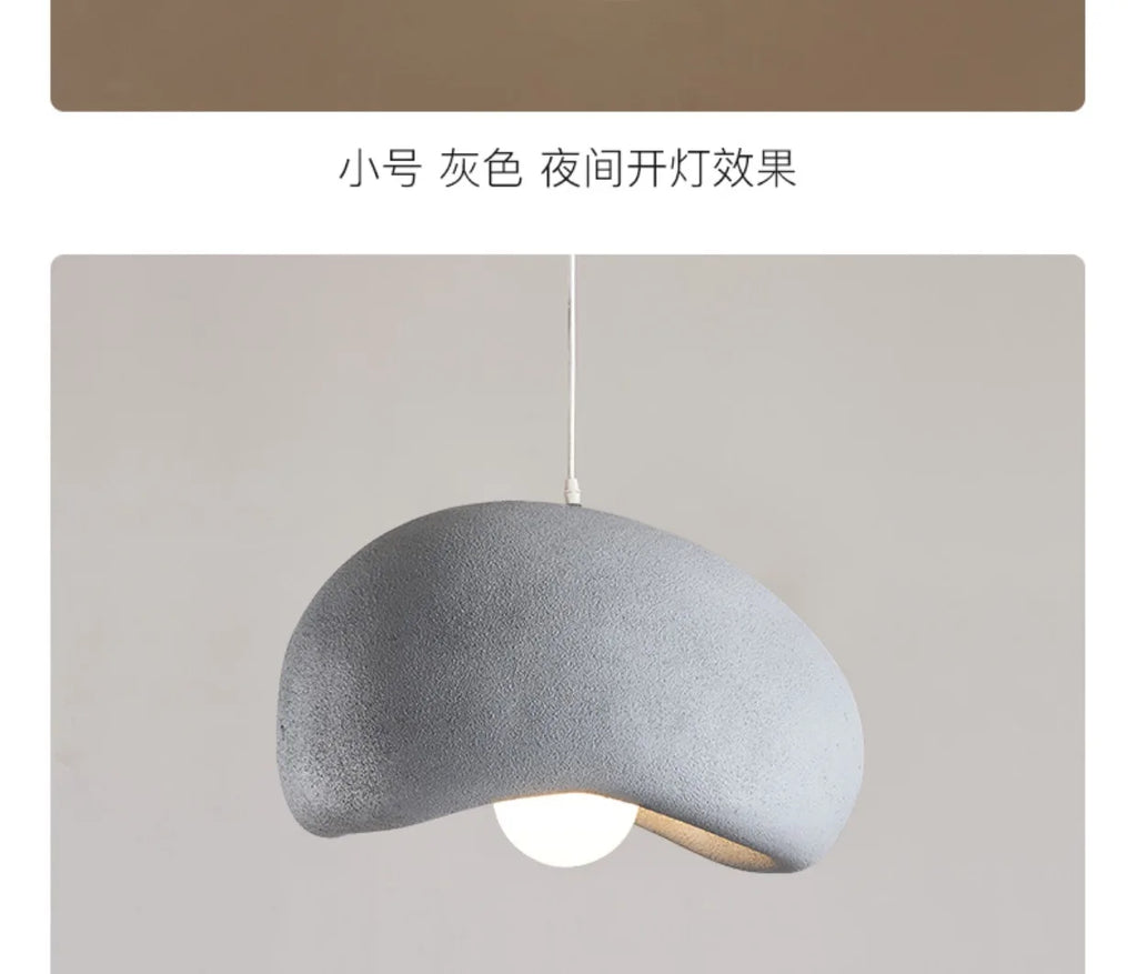 Lámpara colgante estilo japonés