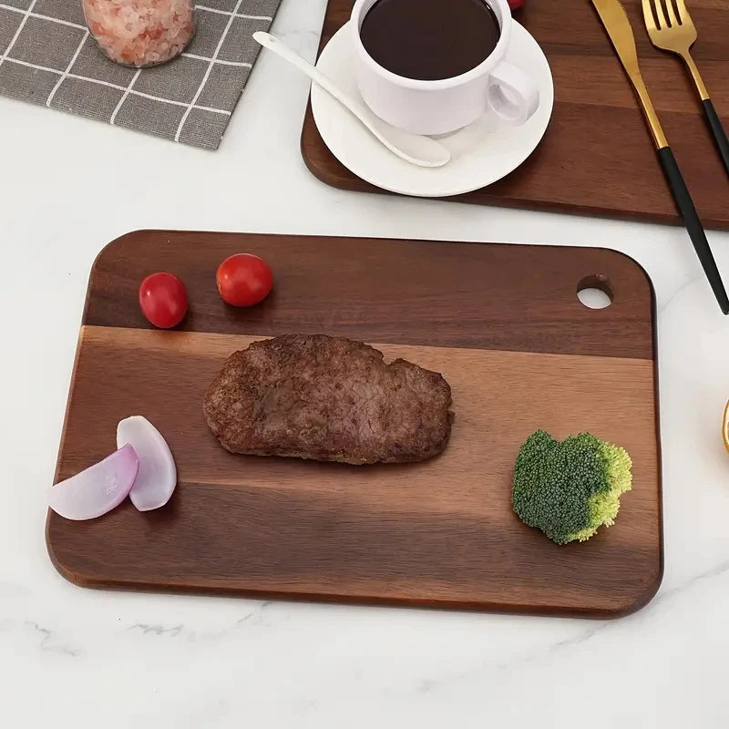 Tabla de cortar de madera de acacia