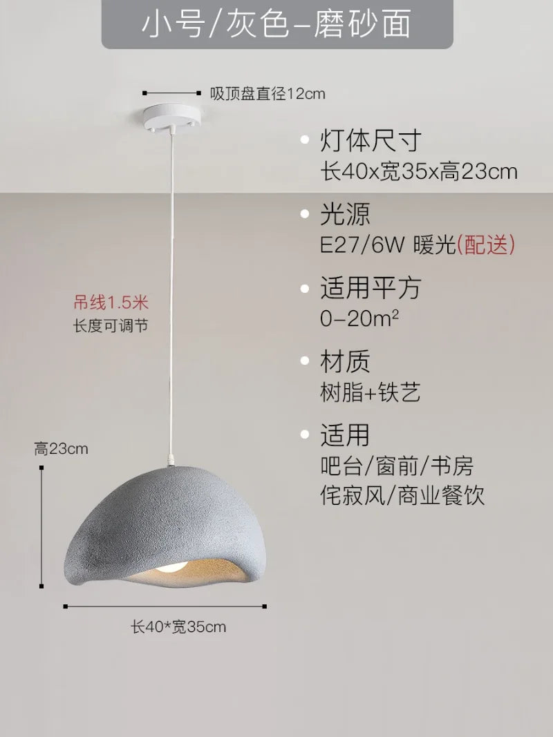 Lámpara colgante estilo japonés