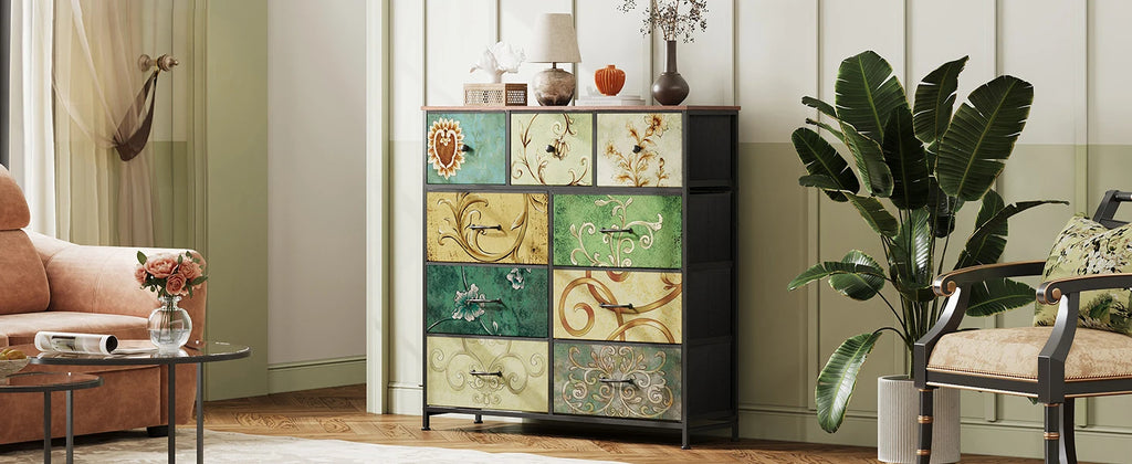 Cómoda estilo bohemio