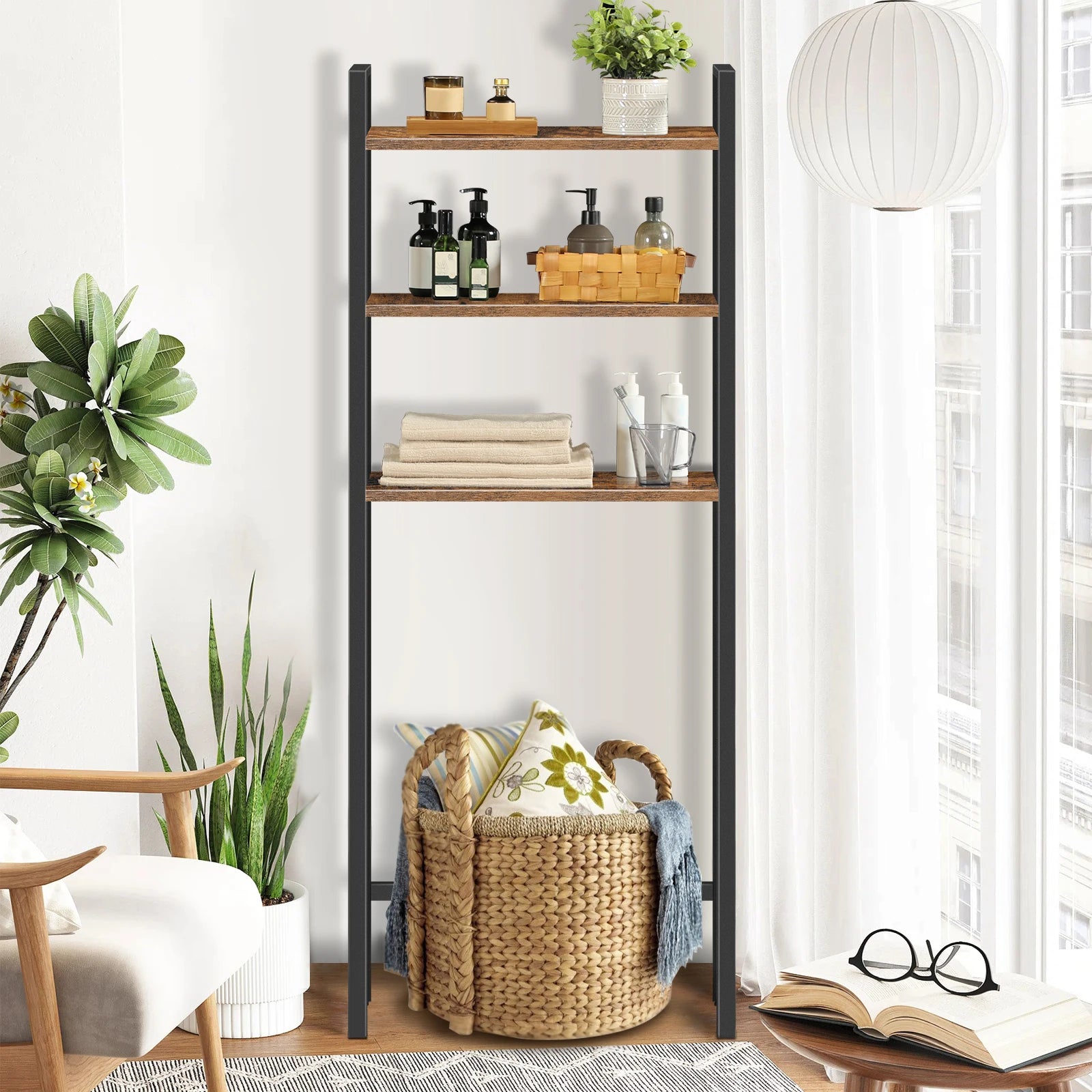 Estantería baño de 3 niveles