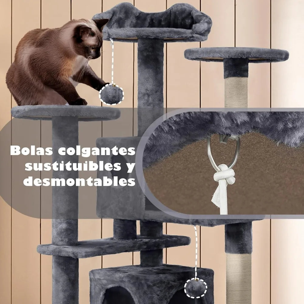 Árbol rascador para gatos