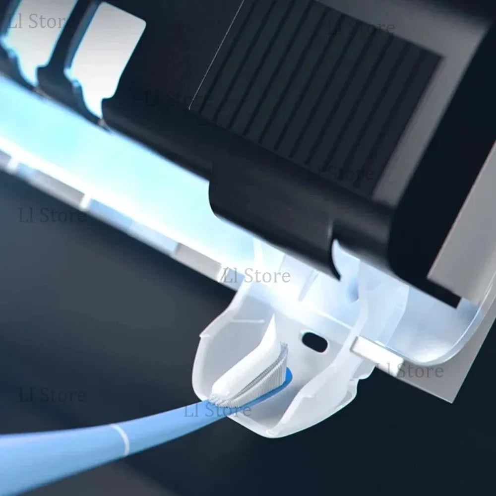 Esterilizador de cepillos con dispensador automático