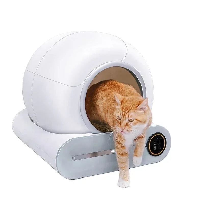 Arenero automático inteligente para gatos