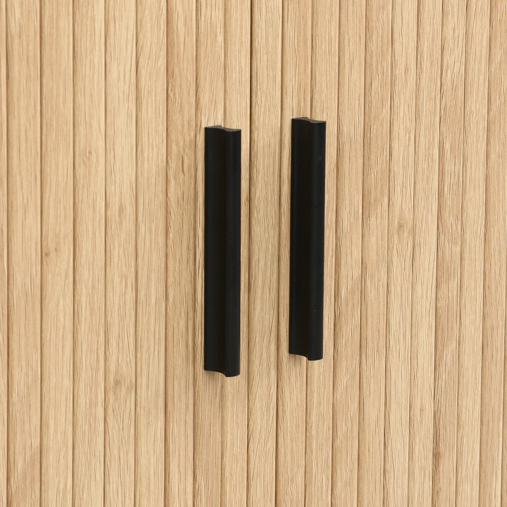 Aparador con puertas enrollables