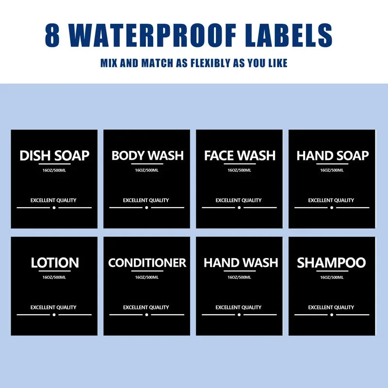 Set de botellas recargables 500 ml