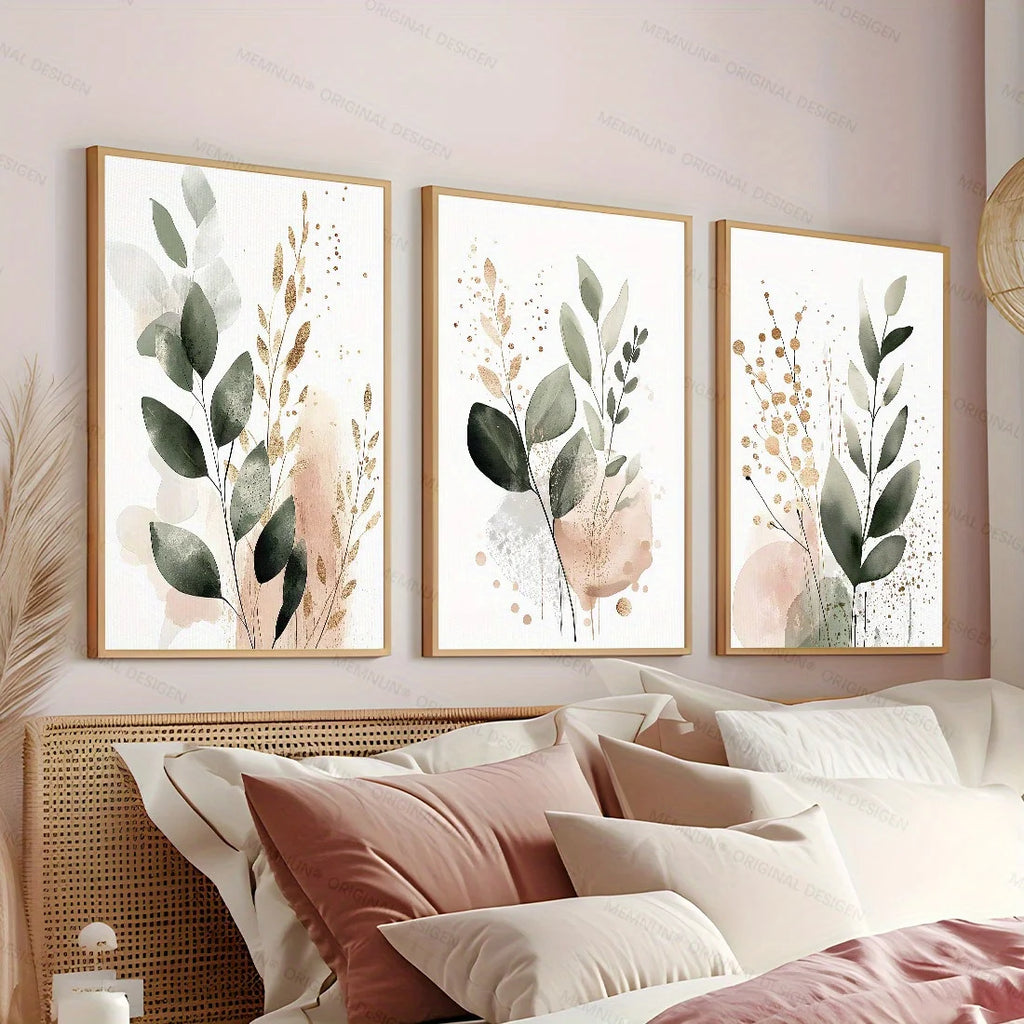 Láminas botánicas 30x40 cm (pack 3)