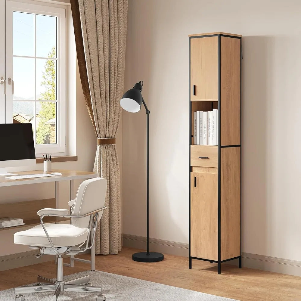 Columna alta con puertas y cajón