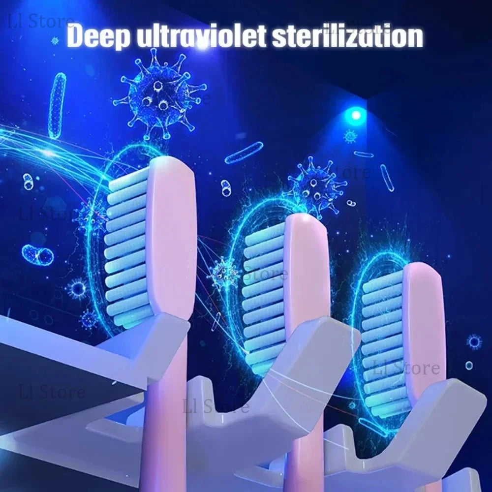 Esterilizador de cepillos con dispensador automático