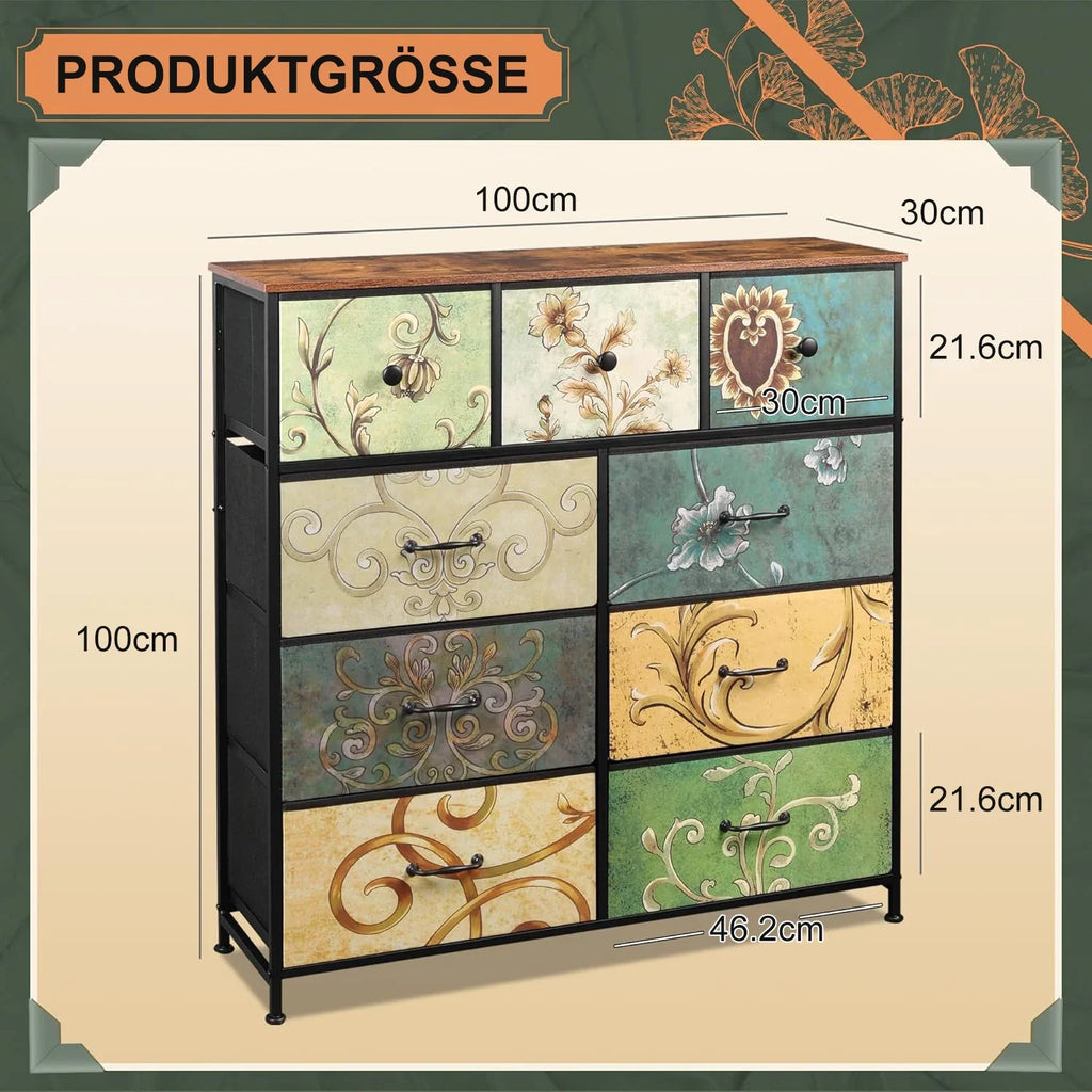 Cómoda estilo bohemio