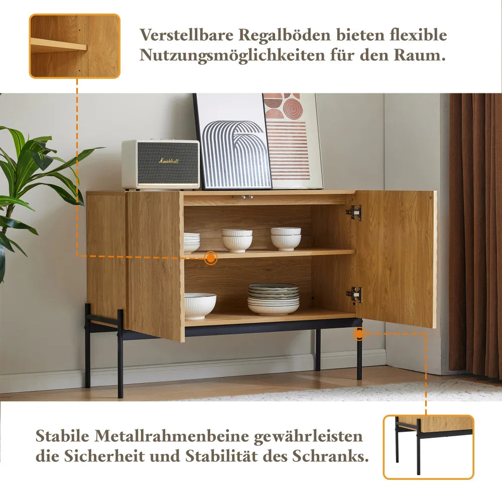 Aparador con cajones y puertas