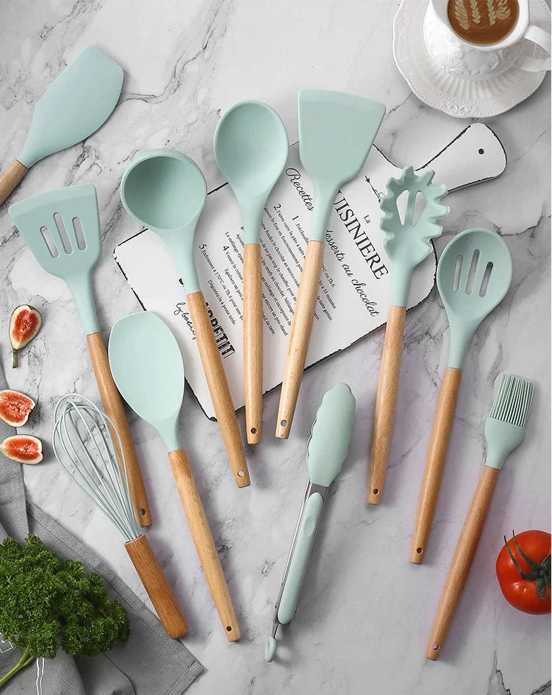 Set de 12 utensilios de cocina
