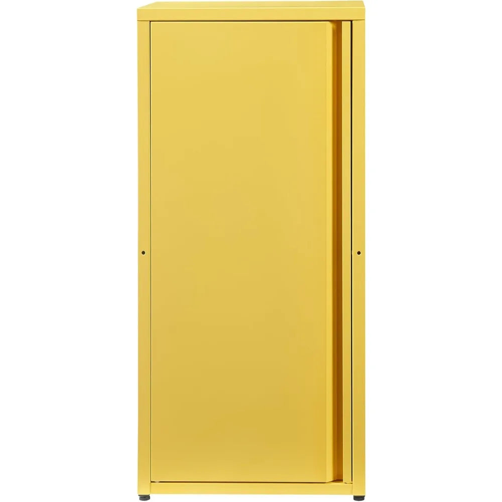 Armario metálico con estantes regulables