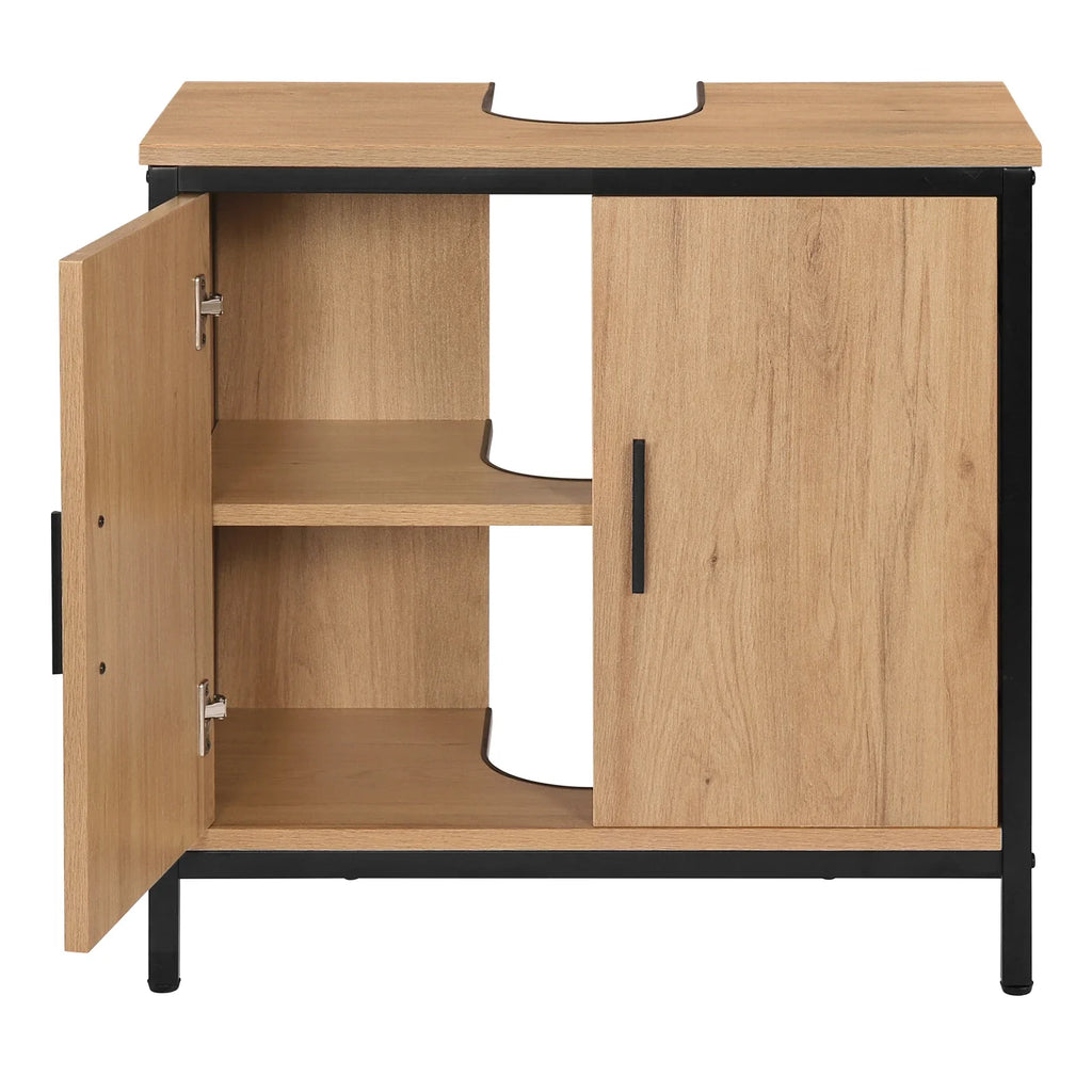 Mueble bajo lavabo con estante interior