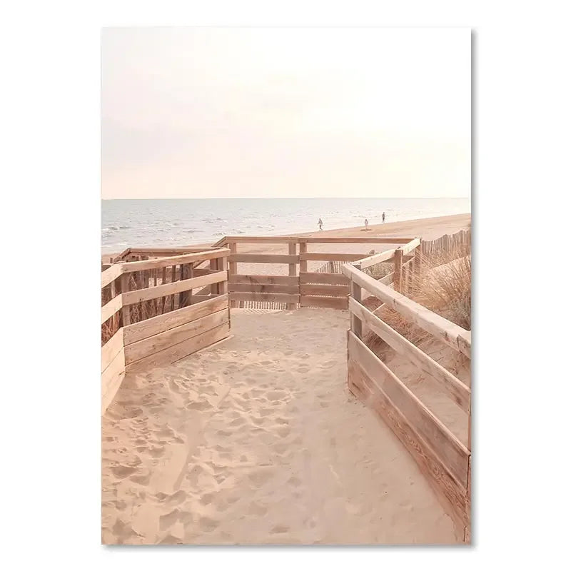 Lámina paisaje nórdico