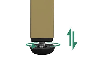 Mueble bajo lavabo con cajón y estantes