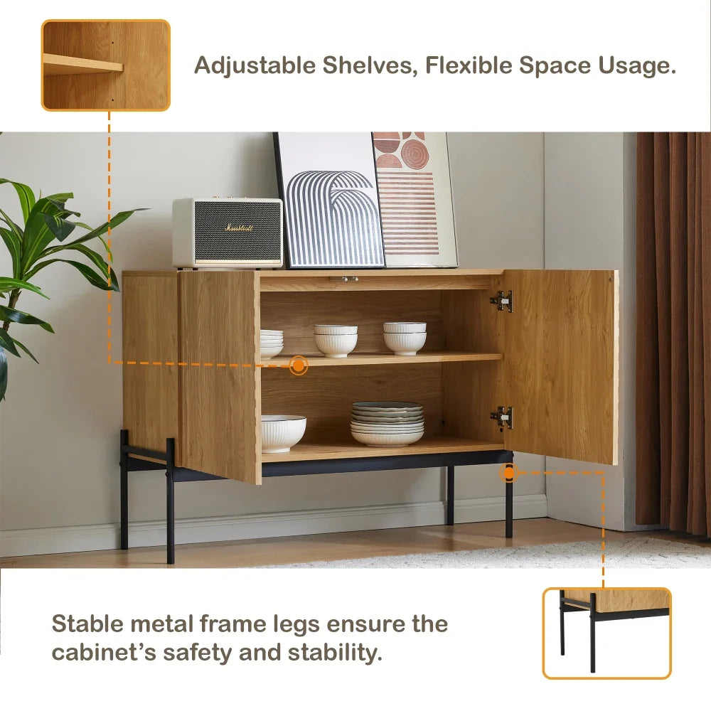 Aparador con cajones y puertas