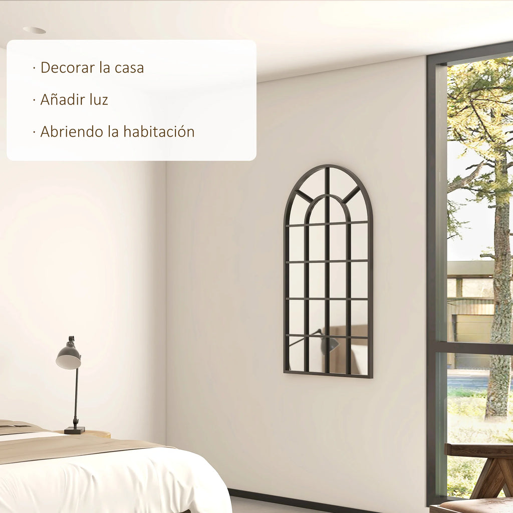 Espejo de pared con marco 65x110 cm