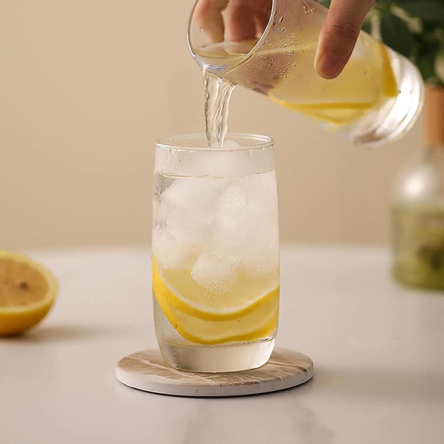 Set de 6 posavasos de cerámica