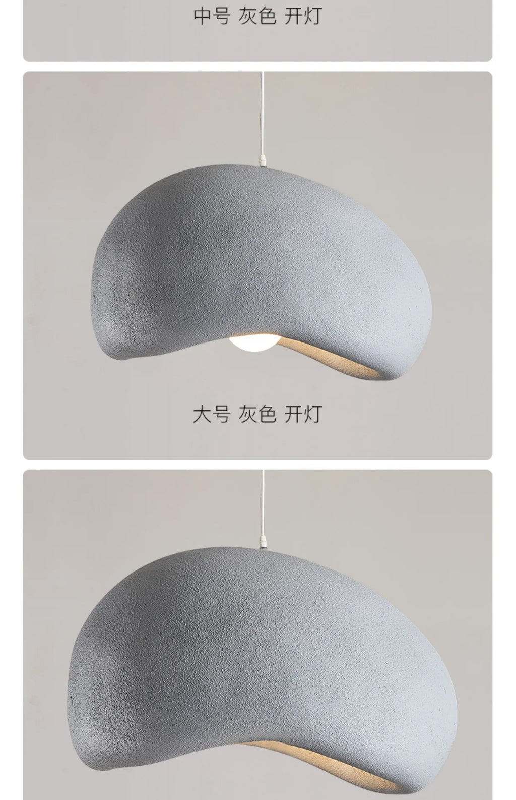 Lámpara colgante estilo japonés