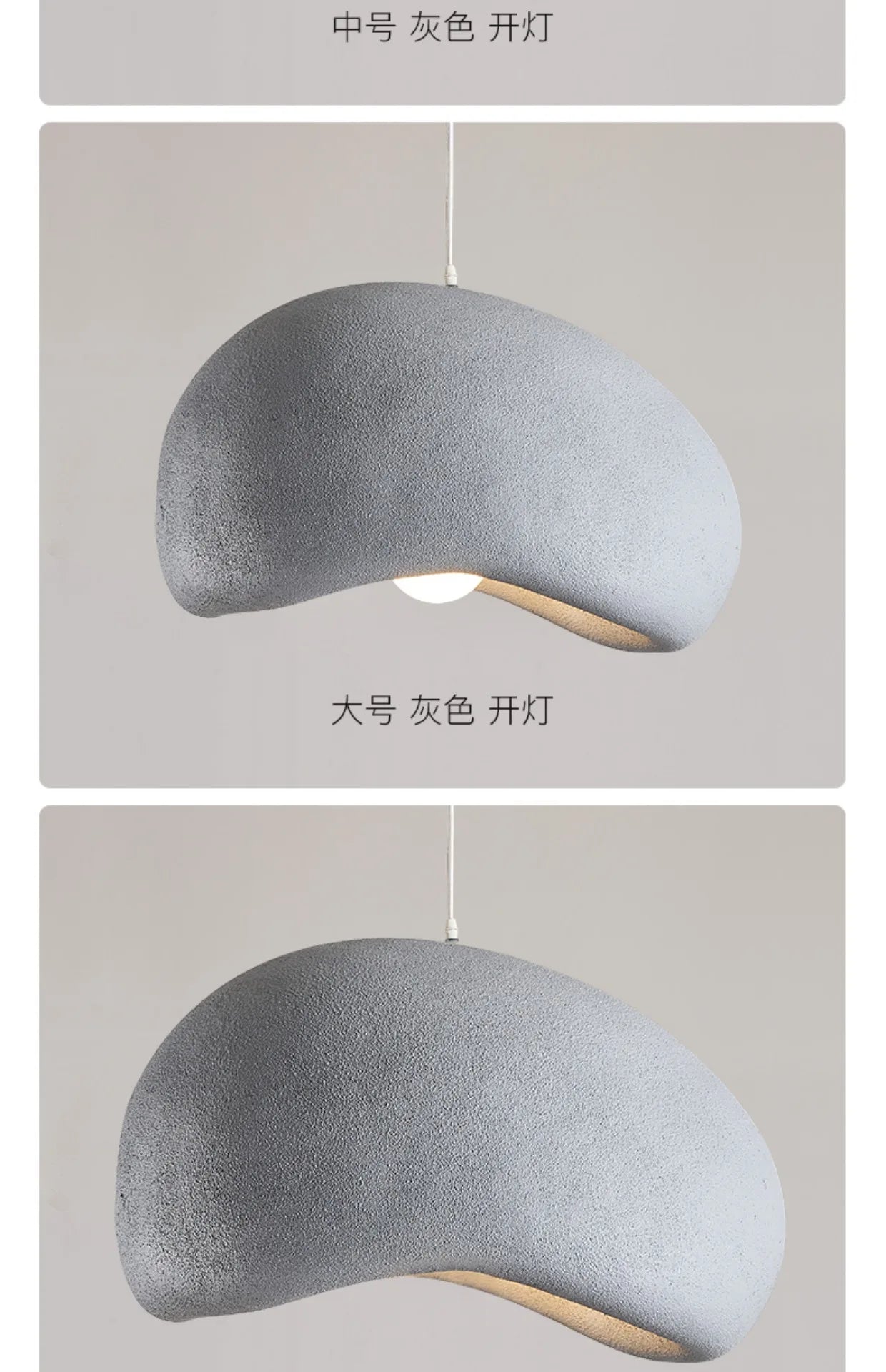 Lámpara colgante estilo japonés