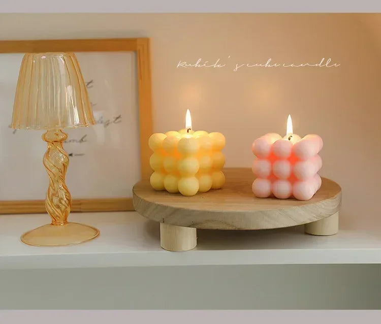 Vela burbuja artesanal