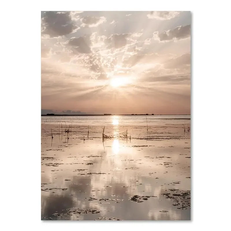 Lámina paisaje nórdico