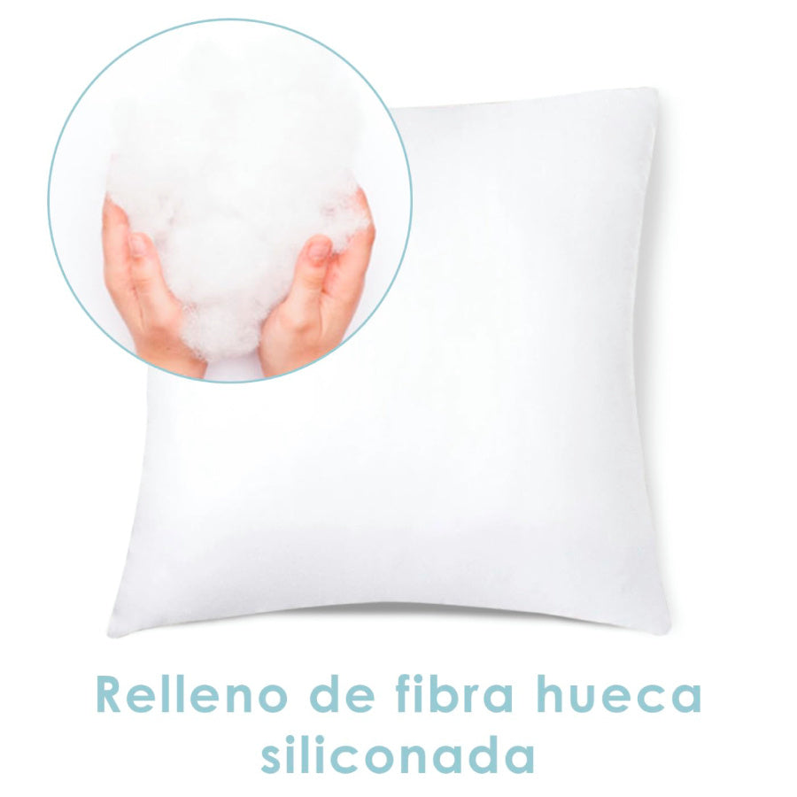 Set de 4 rellenos de cojín 45×45 cm
